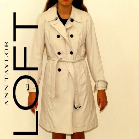 LOFT Jackets & Blazers - Ann Taylor LOFT Trench Coat with lining shell